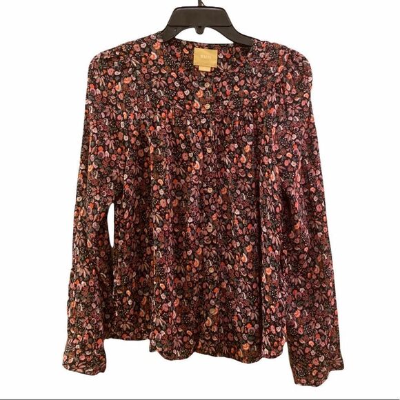 Women’s Maeve Button Up Long Sleeved Blouse•Small - Picture 6 of 6